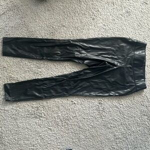 INC NON LEATHER BUT STRETCHY PANTS LIKE NEW